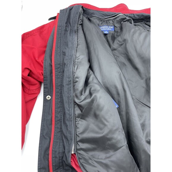 London Fog Limited Edition Womens Winter Coat - Red - Size Small - Picture 6 of 7